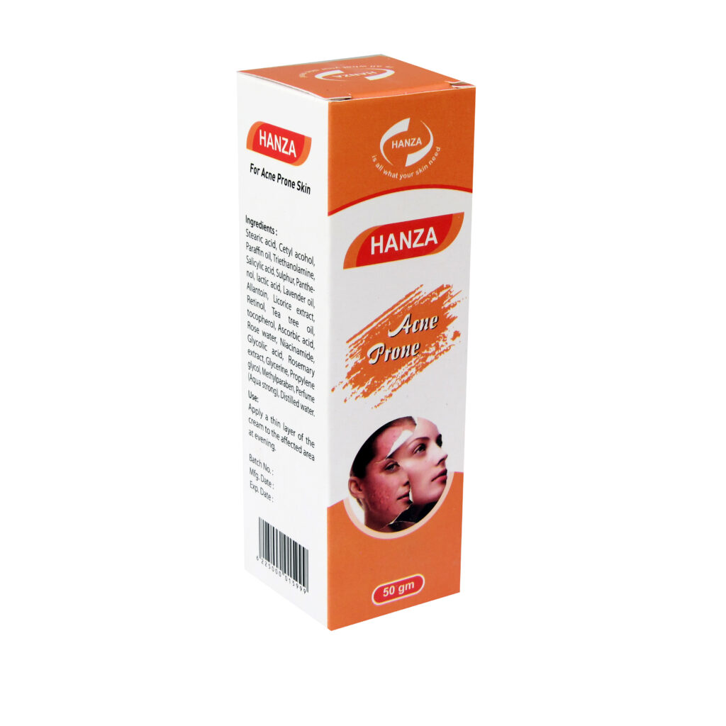 Hanza Acne Prone Cream Hanza Official Website